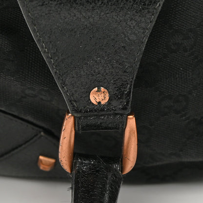 Gucci Monogram Calfskin Large Bardot Tote Black 15 of 15