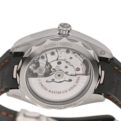 Omega Stainless Steel Rubber 41mm Seamaster Aqua Terra 150M Co-Axial Automatic Watch Silver 220.12.41.21.01.002 4 of 5