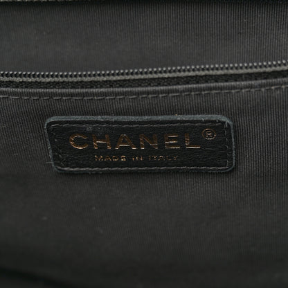 Chanel Caviar Quilted Flap Tote Black 6 of 13