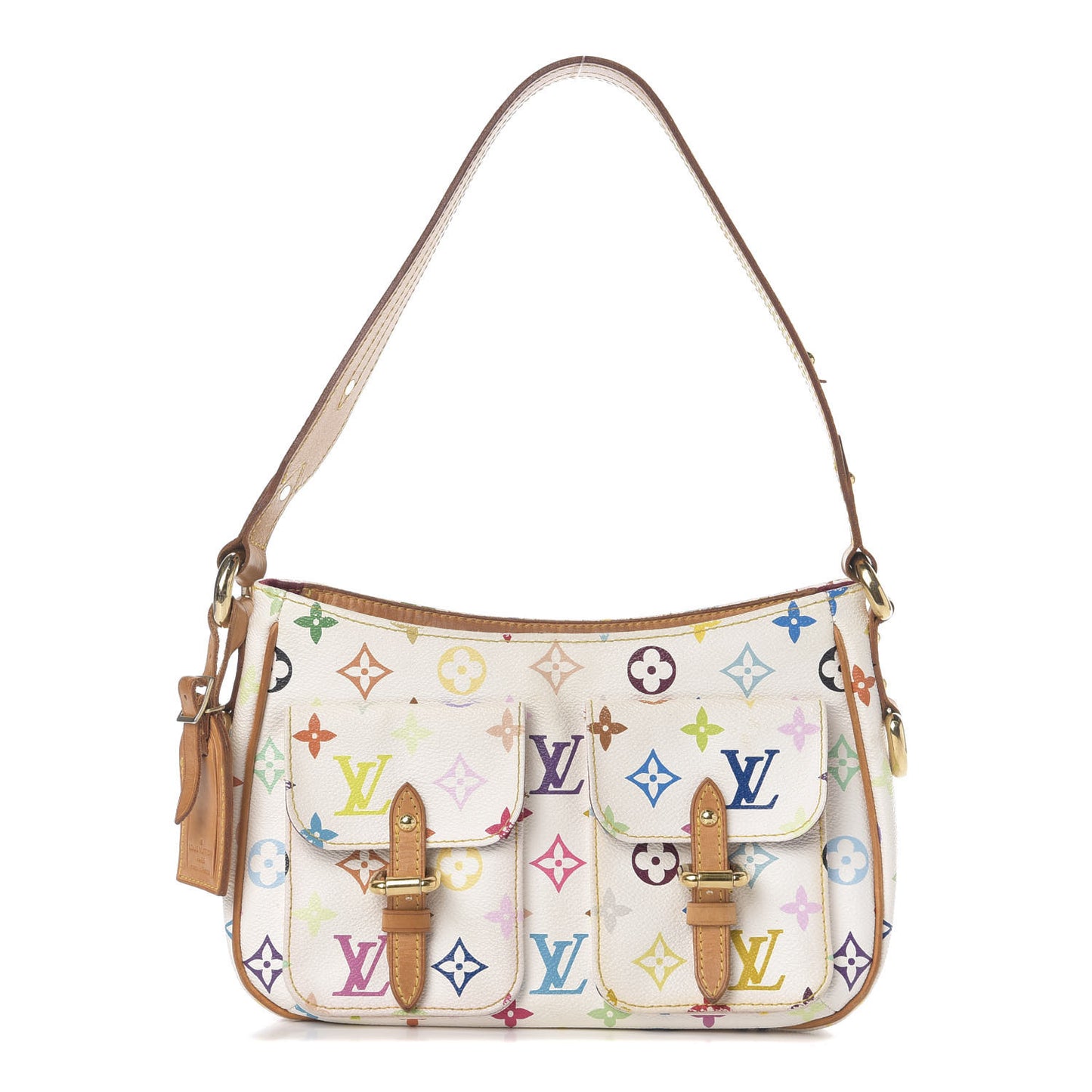 Monogram Multicolor Lodge PM White