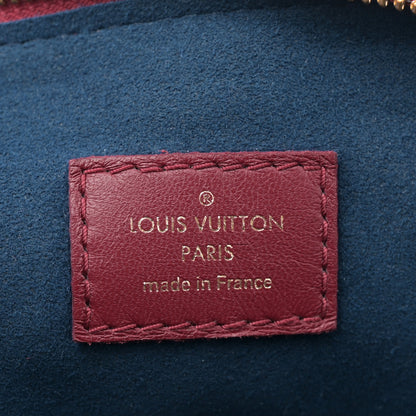 Louis Vuitton Lambskin Embossed Monogram Coussin PM Wine 6 of 10