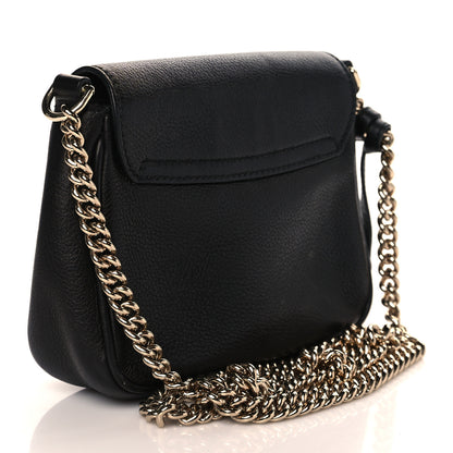 Gucci Pebbled Calfskin Small Soho Flap Crossbody Black 3 of 11