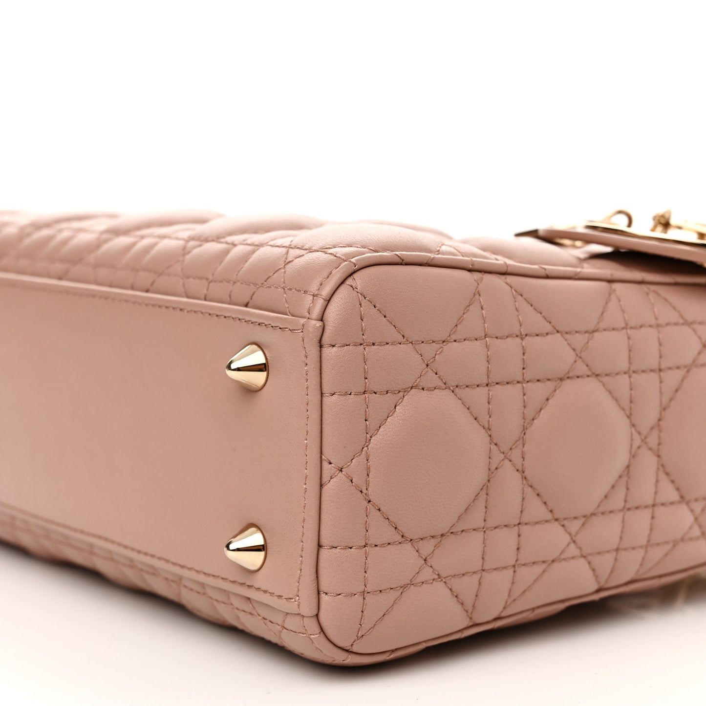 Lambskin Cannage Small My ABC Dior Lady Dior Blush