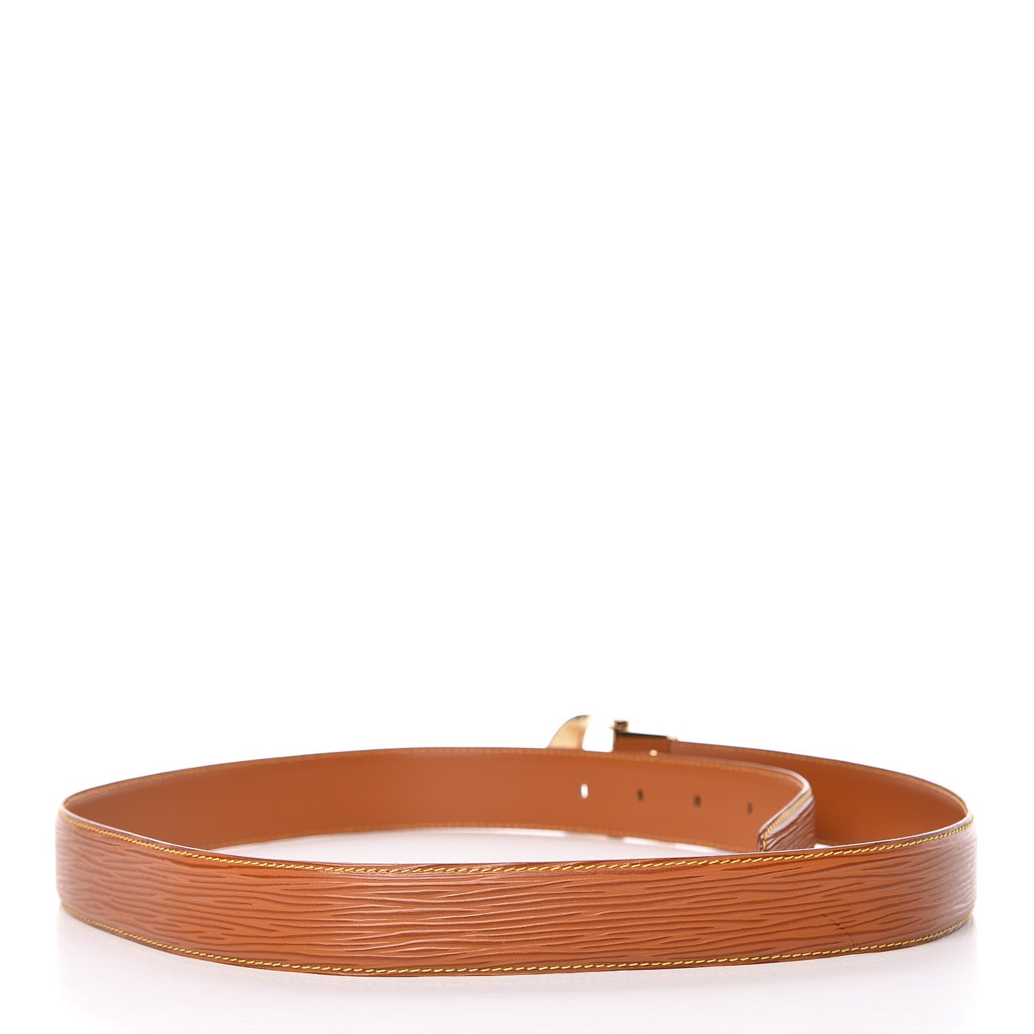 Louis Vuitton Epi Classique Belt 110 44 Fawn 3 of 12