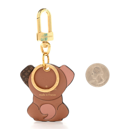 Louis Vuitton Monogram Puppy Bag Charm Key Holder 2 of 5