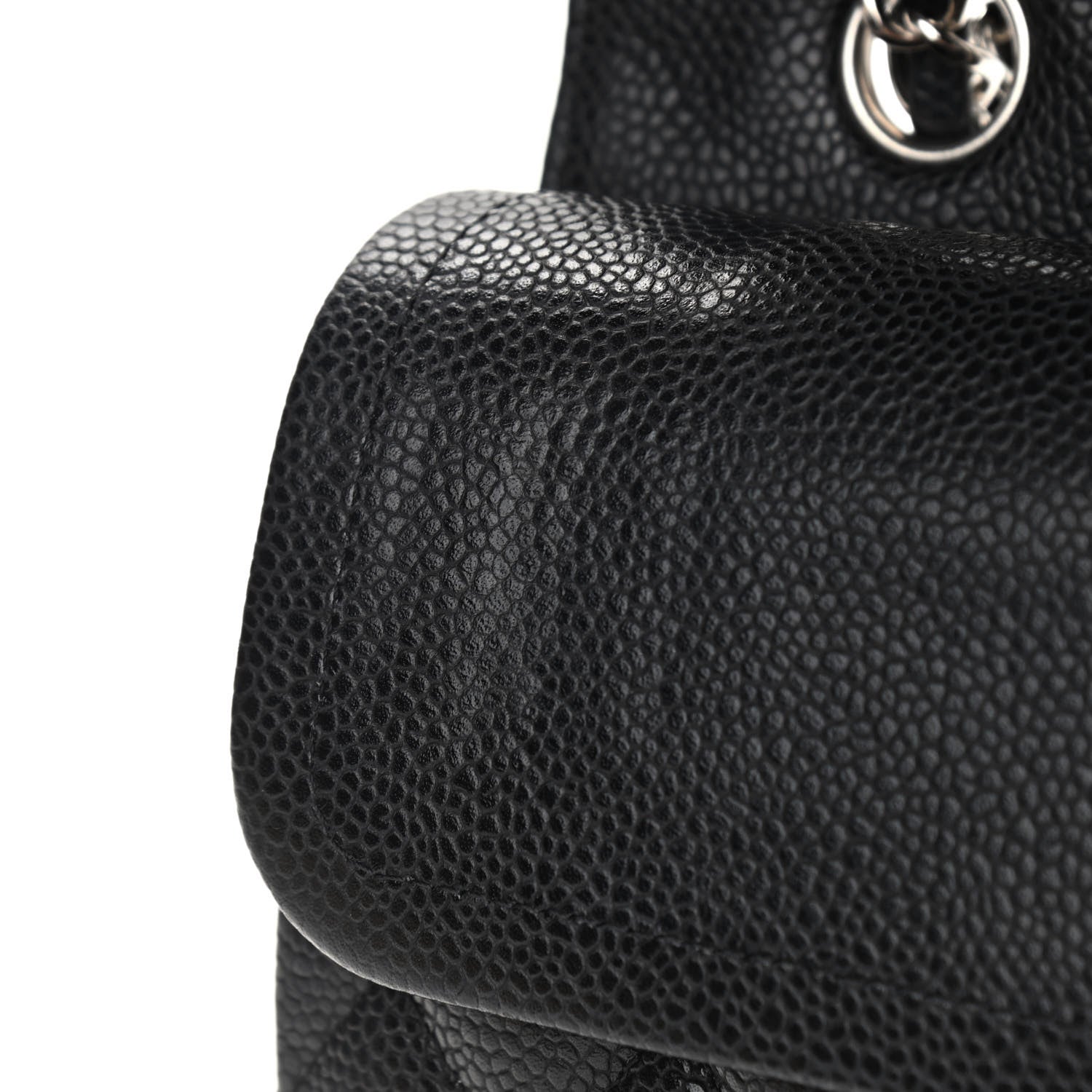 Chanel Caviar Quilted Medium Double Flap Black 9 of 11