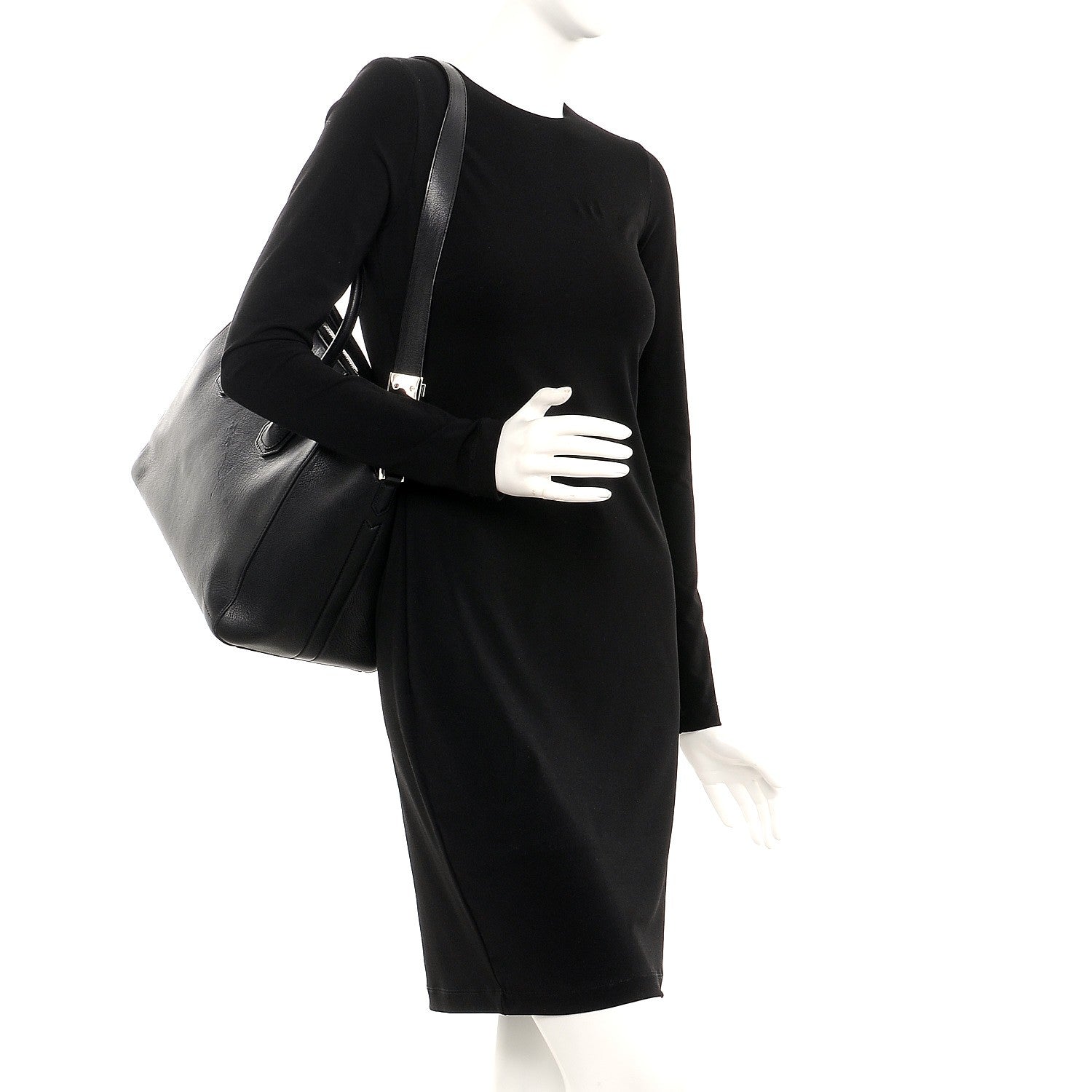 Givenchy Sugar Goatskin Medium Antigona Black 2 of 15