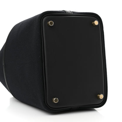 Hermes Toile Goeland Swift Cargo Picotin Lock 18 Black 8 of 10