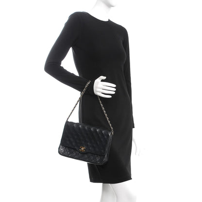 Chanel Lambskin Quilted Small Single Flap Black 2 of 13