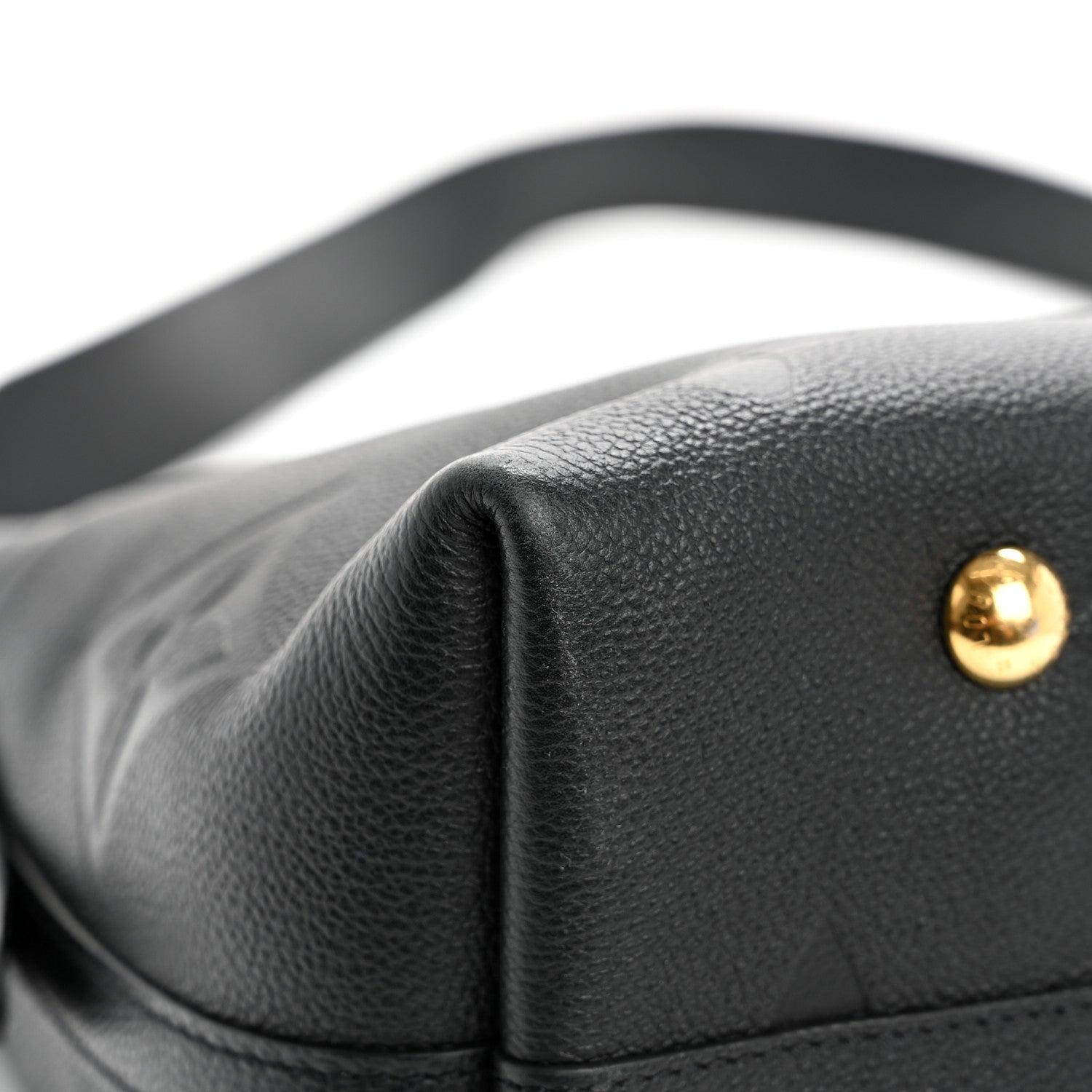 Louis Vuitton Empreinte Monogram Giant Carryall MM Black 10 of 13