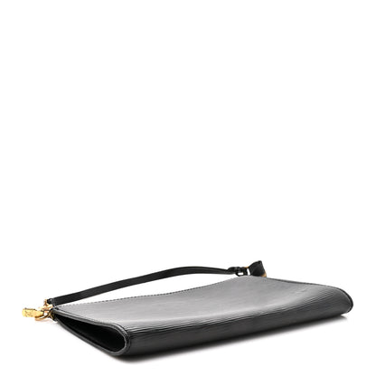 Louis Vuitton Epi Pochette Accessories 24 Black 4 of 9
