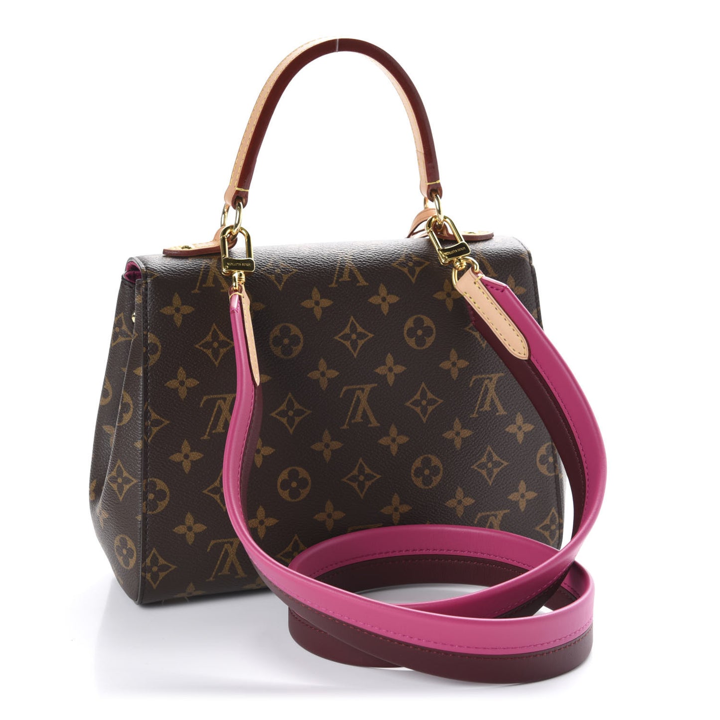 Monogram Cluny BB Bordeaux Fuchsia