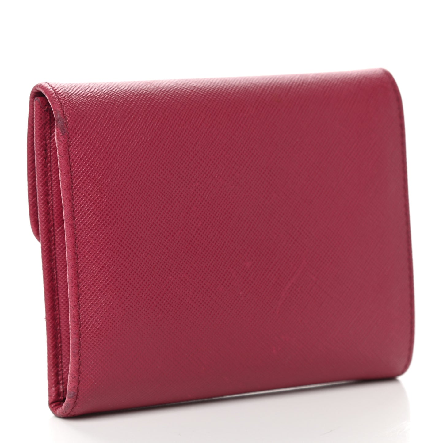 Saffiano Metal Flap Wallet Ibisco