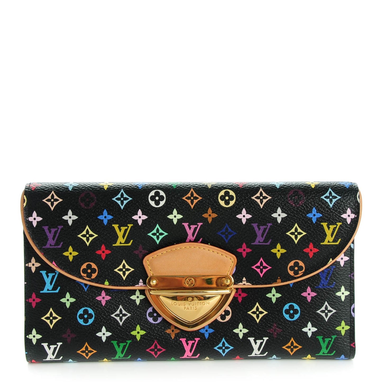 Monogram Multicolor Eugenie Wallet Black