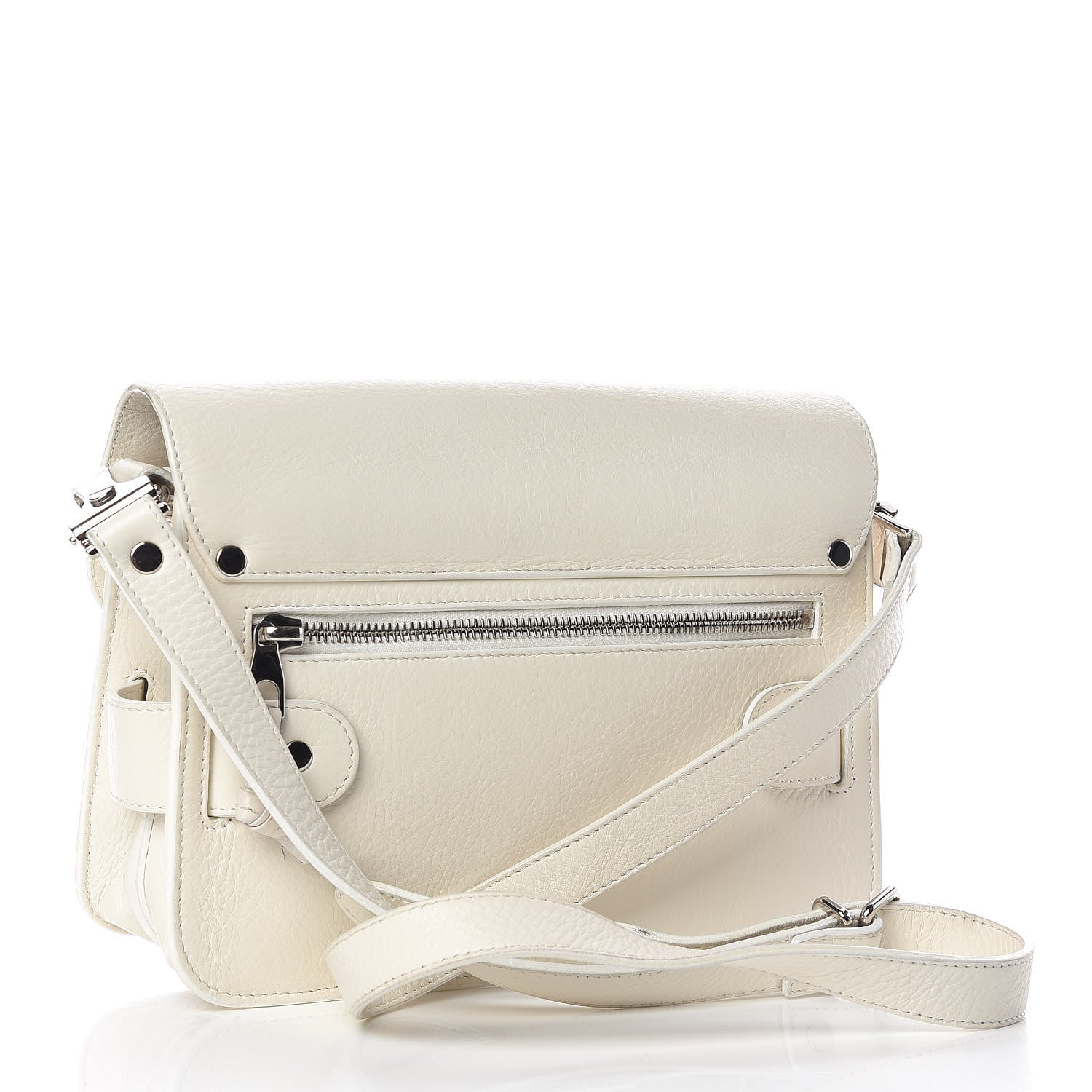 Proenza Schouler Calfskin Mini PS11 Classic Shoulder Bag White 3 of 17