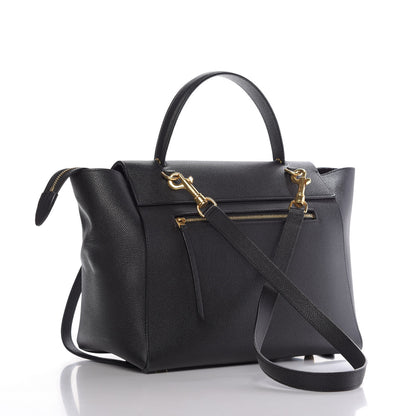 Celine Grained Calfskin Mini Belt Bag Black 4 of 14