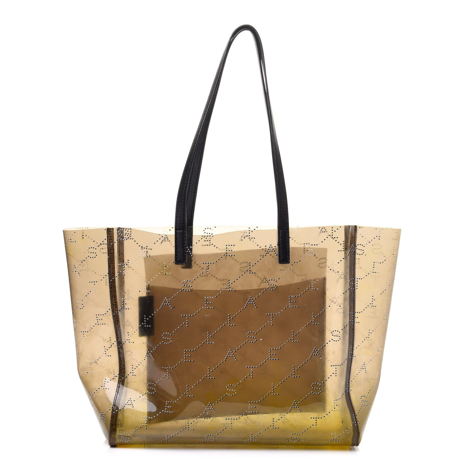 Stella McCartney PVC Monogram Small Tote Black 1 of 15
