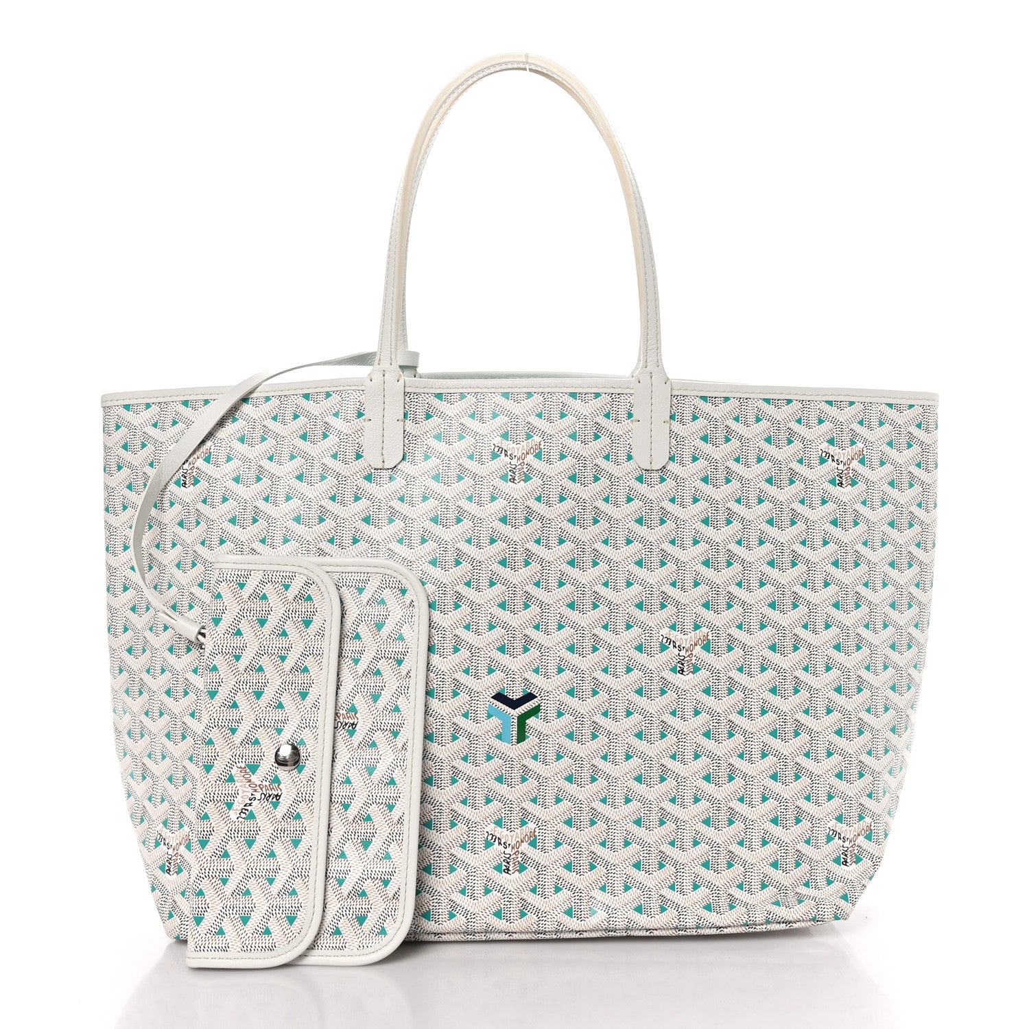 Goyard Goyardine Saint Louis Claire Voie PM White Opaline 3 of 10