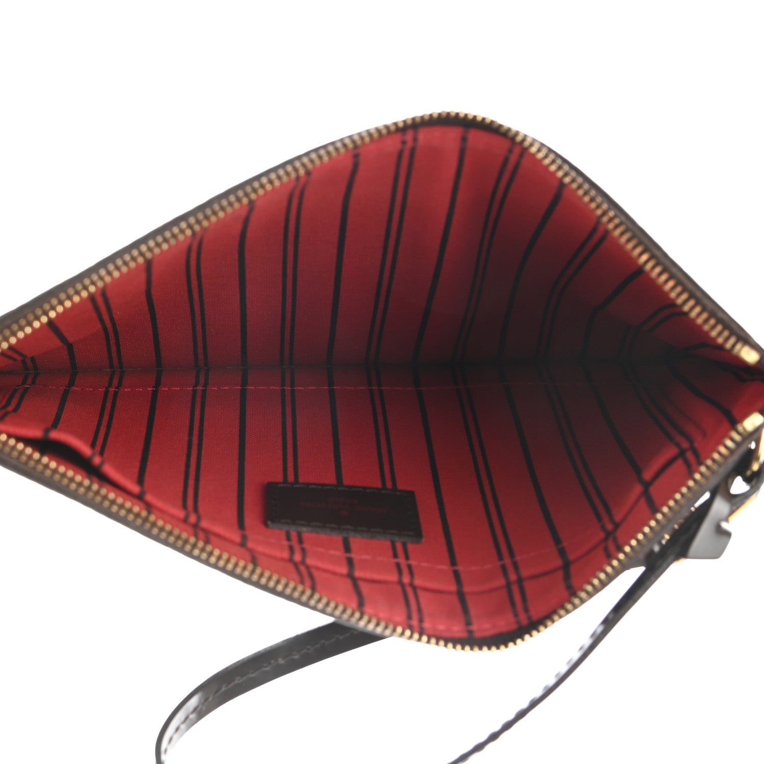 Louis Vuitton Damier Ebene Neverfull MM GM Pochette 5 of 9