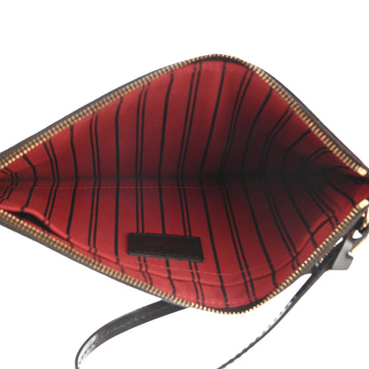 Louis Vuitton Damier Ebene Neverfull MM GM Pochette 5 of 9