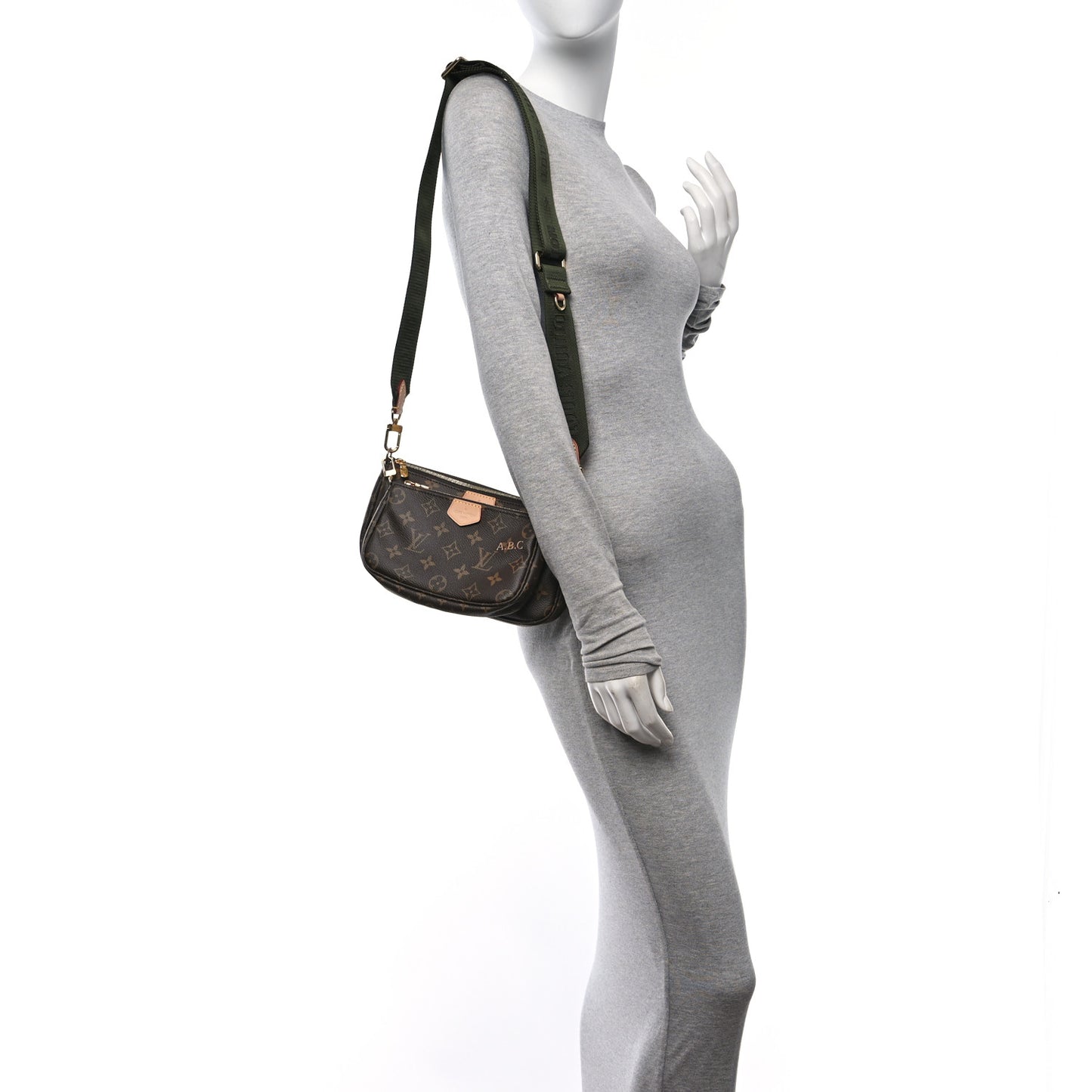 Monogram Multi Pochette Accessories Kaki