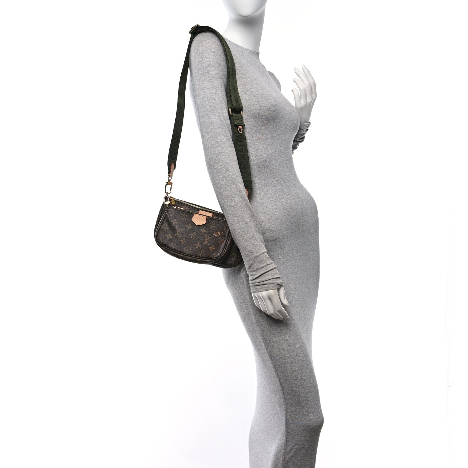 Louis Vuitton Monogram Multi Pochette Accessories Kaki 2 of 10