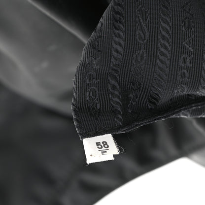 Prada Nylon Vela Medium Backpack Black 7 of 12