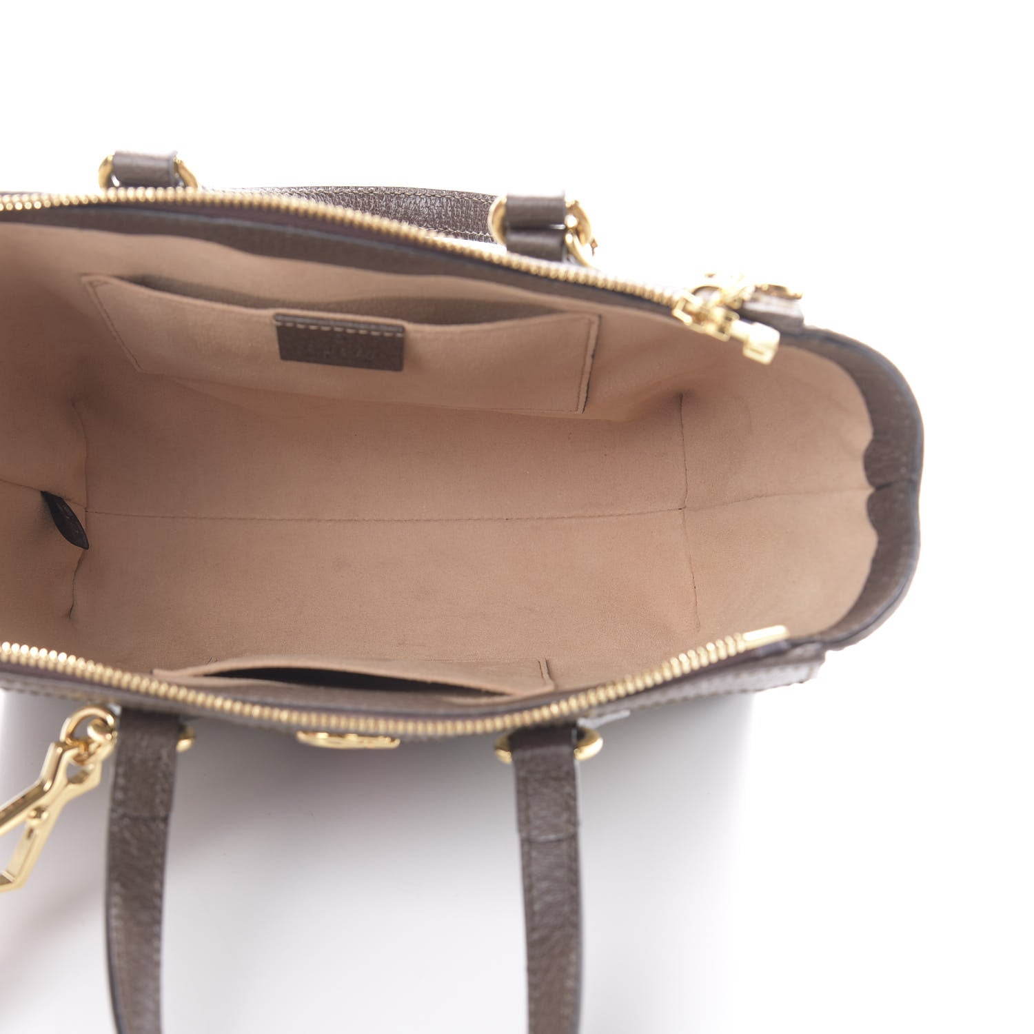Gucci GG Supreme Monogram Small Ophidia Tote Bag Brown 4 of 11