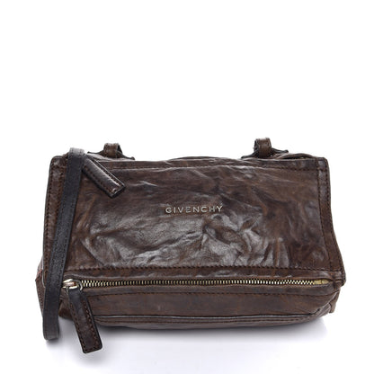 Givenchy Tumbled Sheepskin Mini Pandora Brown 1 of 15