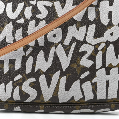 Louis Vuitton Monogram Graffiti Pochette Accessories Silver 8 of 11