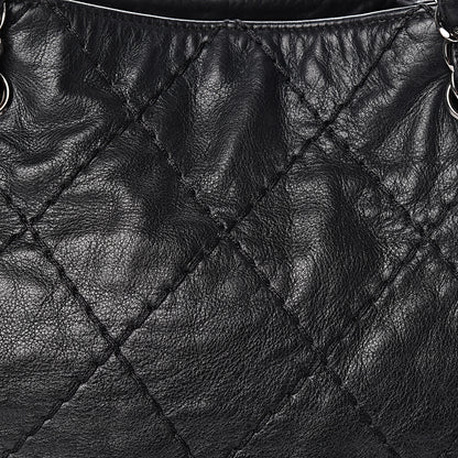 Chanel Lambskin Expandable Tote Black 10 of 10