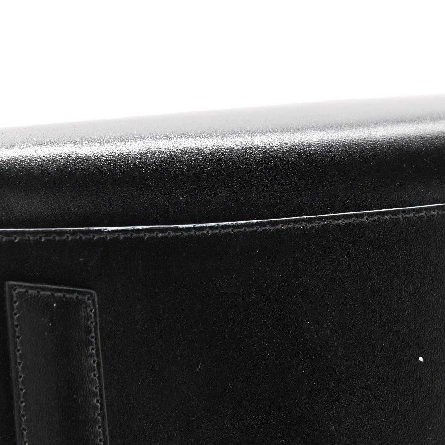 Shiny Lord Calfskin Small Antigona Black