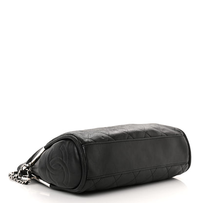 Chanel Lambskin Ultimate Soft Hobo Black 4 of 16