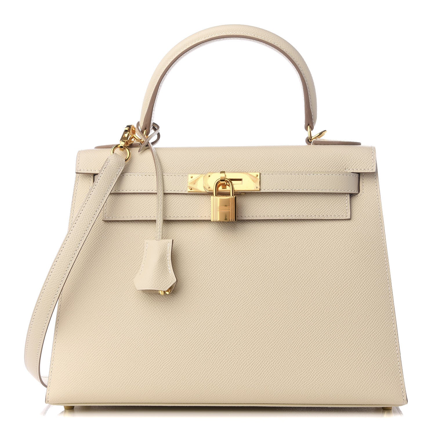 Hermes Epsom Kelly Sellier 28 Craie 1 of 7
