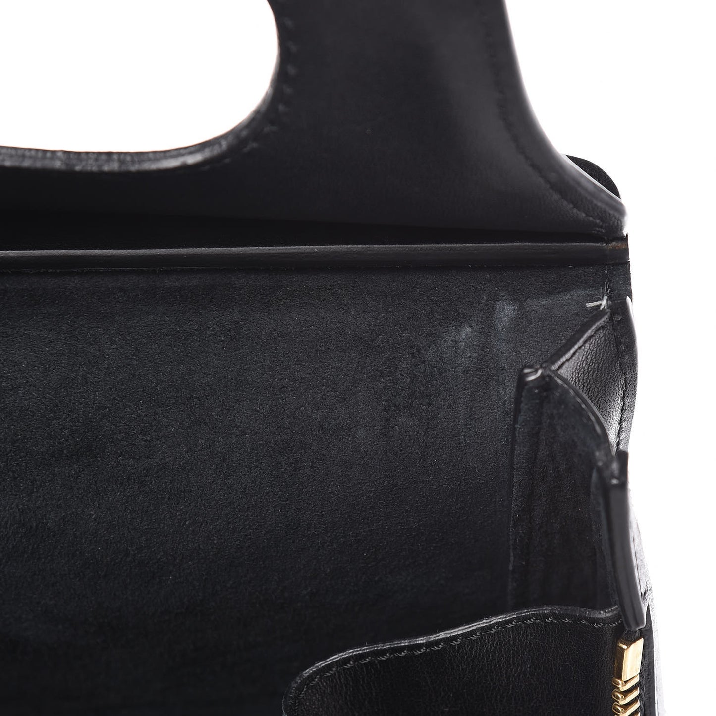 Calfskin Studded Large Heroine Black