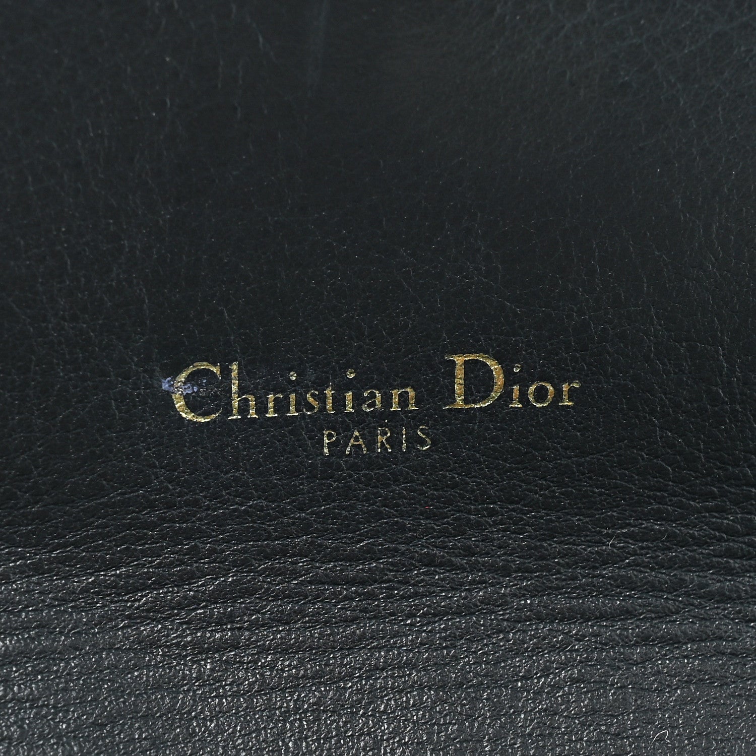 Christian Dior Oblique Saddle Chain Long Wallet Blue 7 of 10
