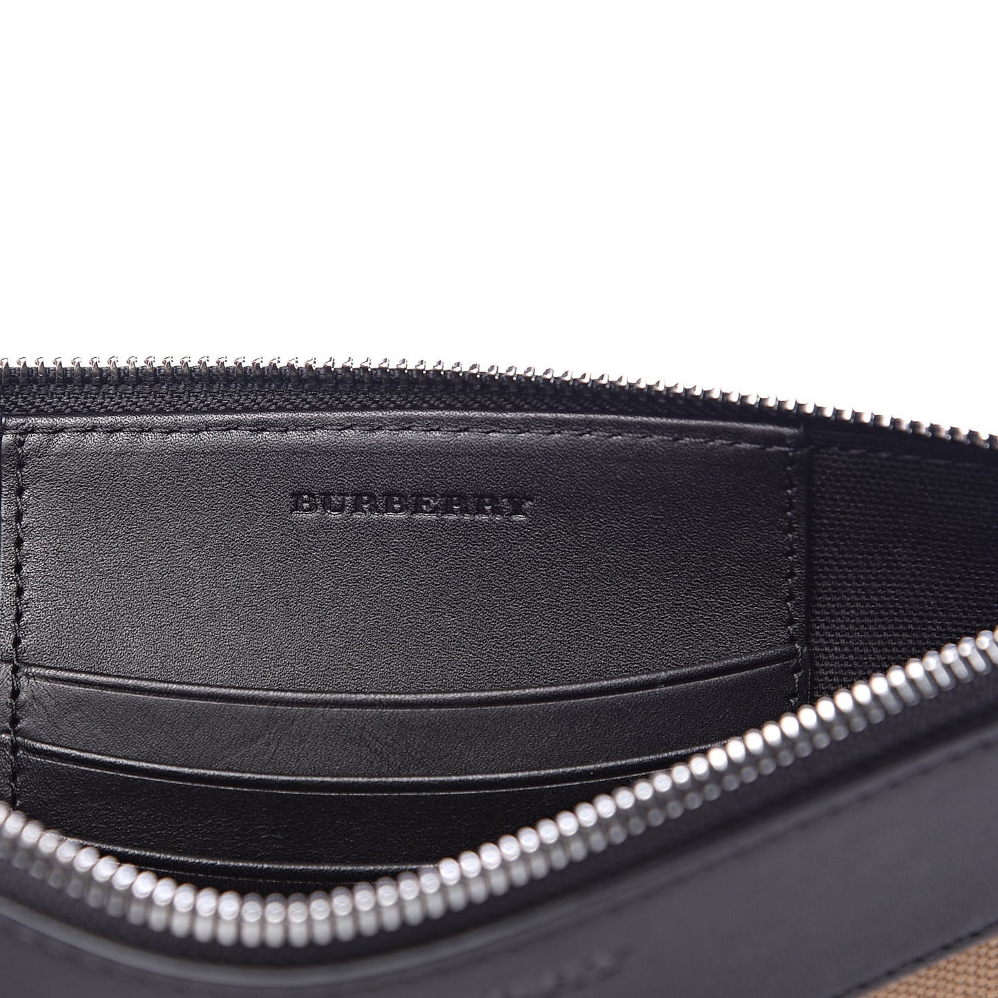 Mega Check Peyton Crossbody Clutch Bag Black
