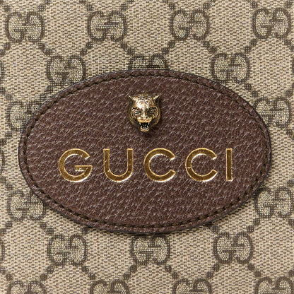 Gucci GG Supreme Monogram Web Neo Vintage Shoulder Bag Beige New Acero Crop 9 of 11