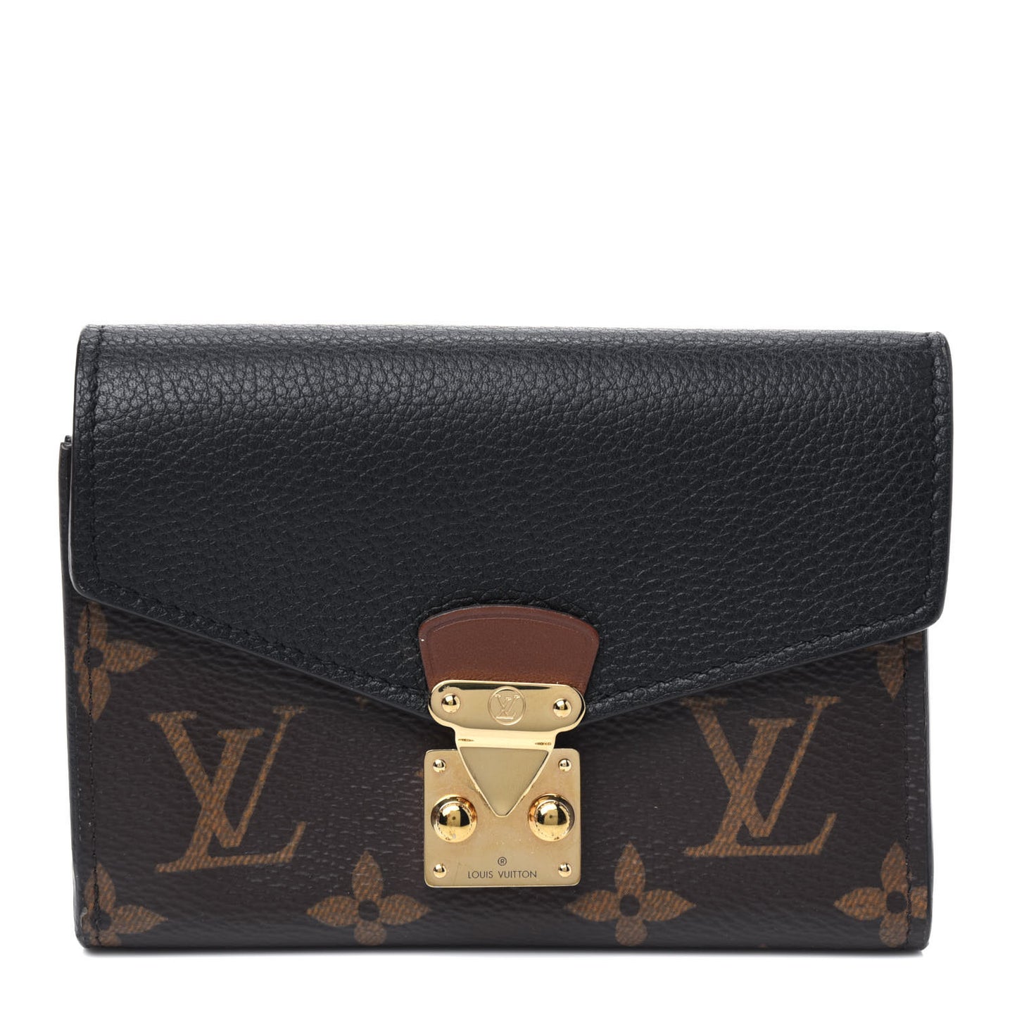 Monogram Pallas Compact Wallet NM Black