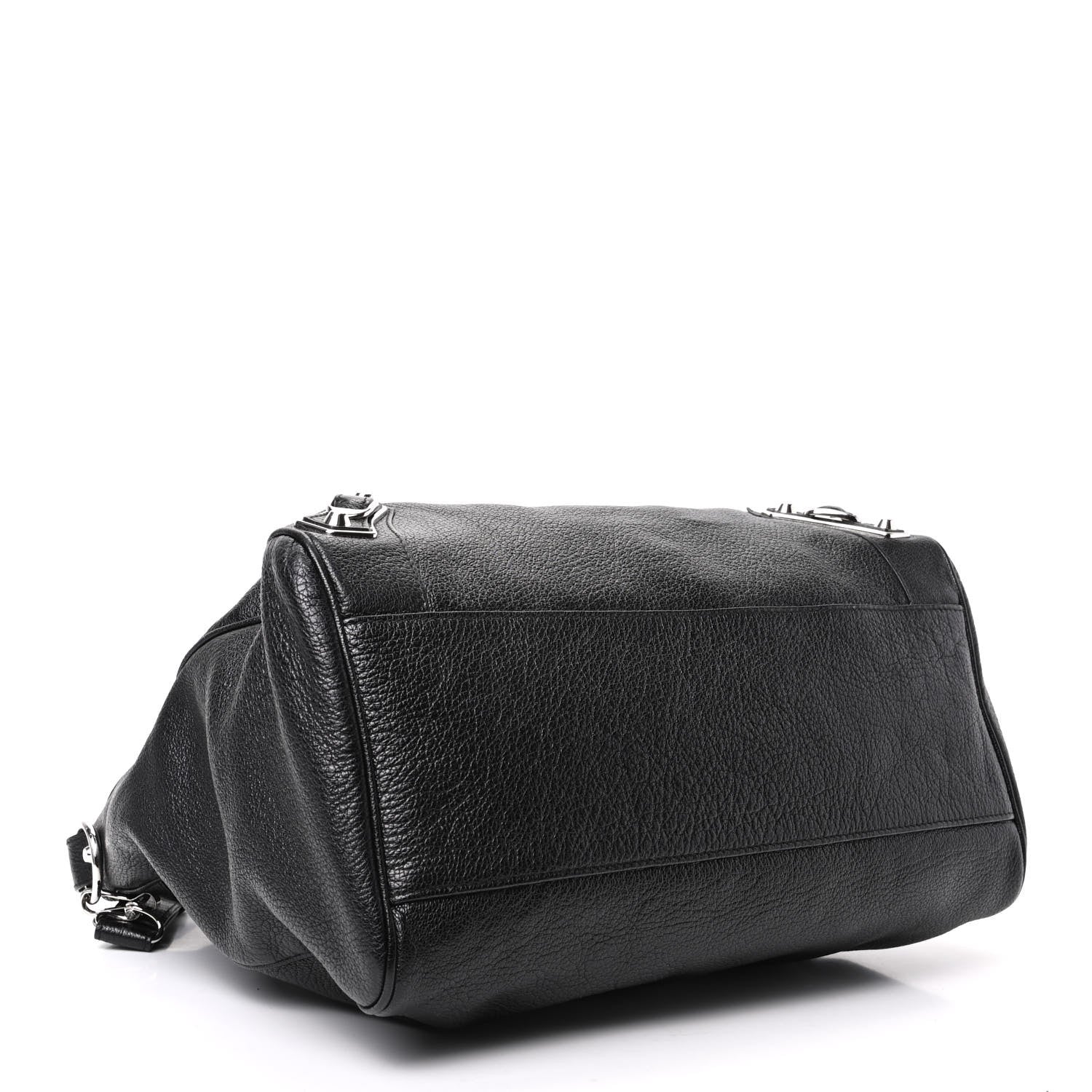Balenciaga Chevre Silver Metallic Edge Hardware Velo Black 5 of 10