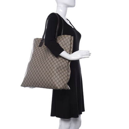 Gucci GG Plus Monogram Vertical Tote Dark Brown 2 of 10