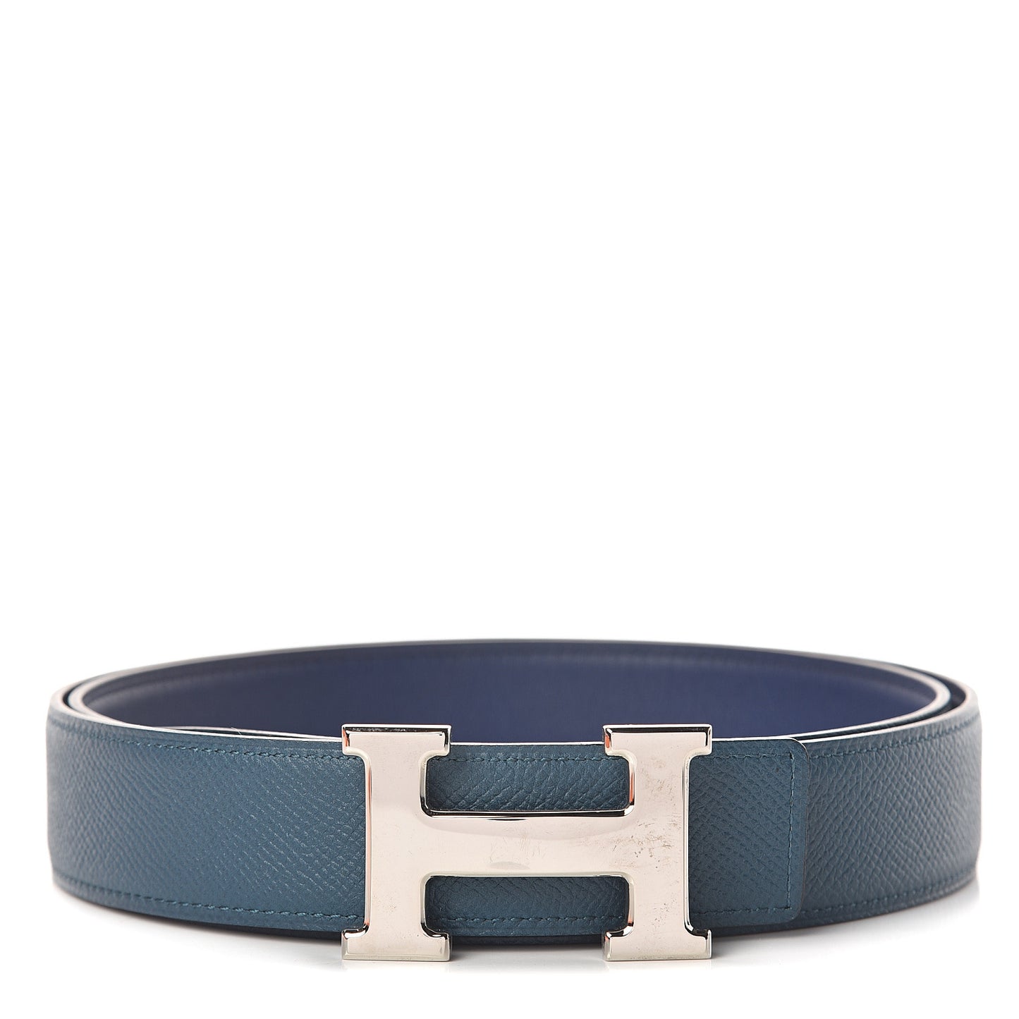 Swift Epsom 32mm H Belt 100 Bleu Sapphire Bleu Izmir