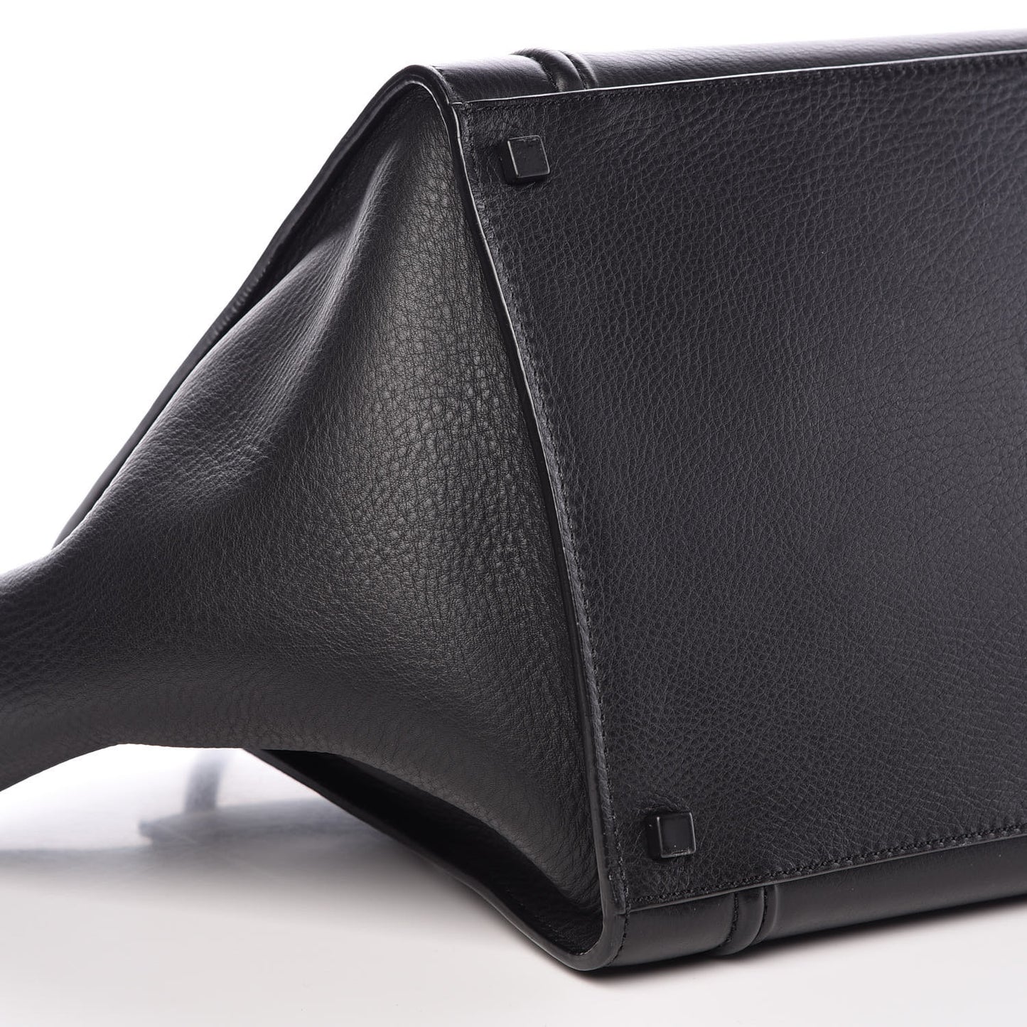 Supple Calfskin Medium Phantom Luggage Black