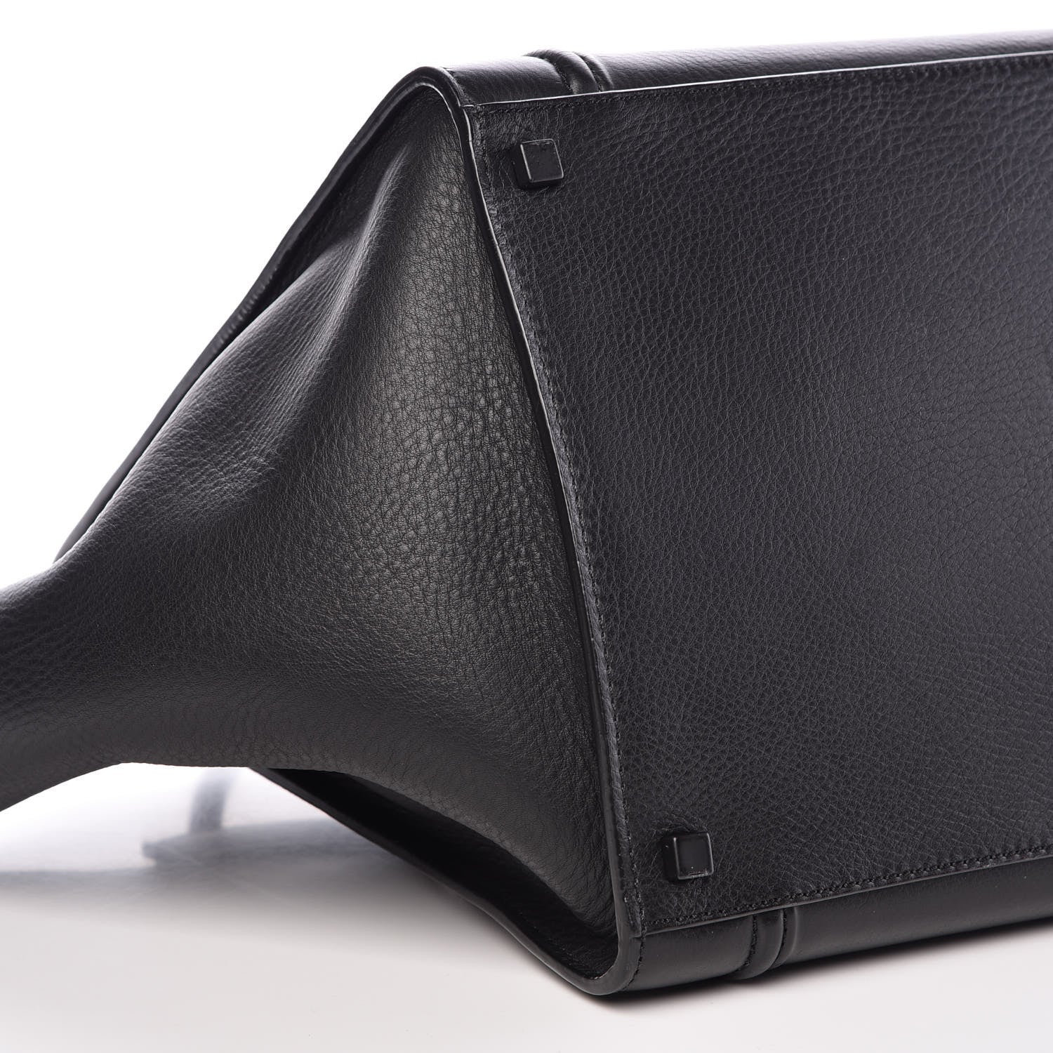 Celine Supple Calfskin Medium Phantom Luggage Black 10 of 11