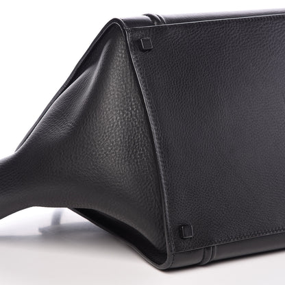 Celine Supple Calfskin Medium Phantom Luggage Black 10 of 11