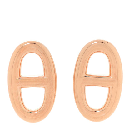 Hermes 18K Rose Gold TPM Farandole Stud Earrings 1 of 5