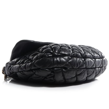 Chanel Lambskin Bubble Quilt Flap Black 4 of 7