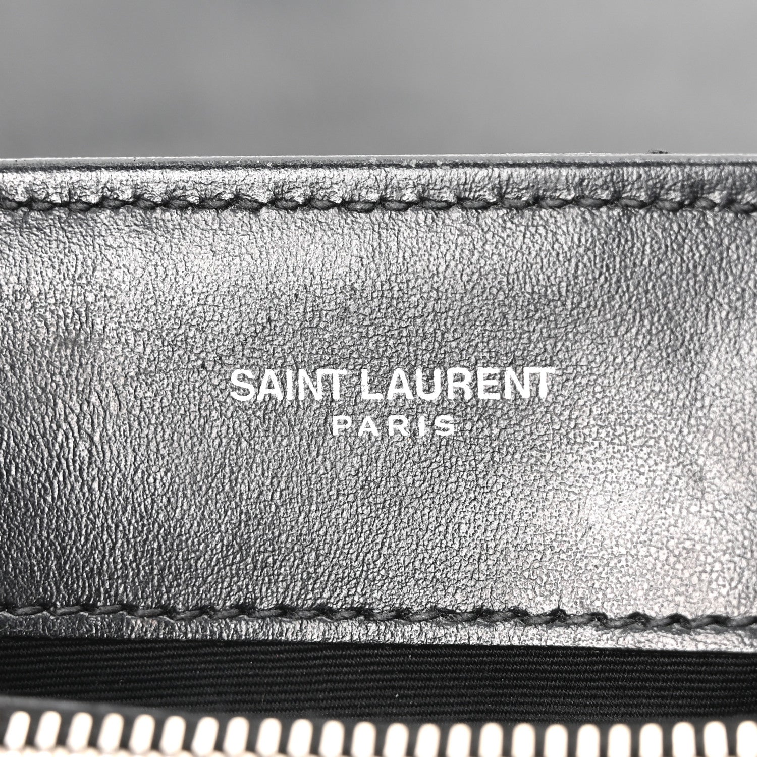 Saint Laurent Calfskin Y Quilted Monogram Small Loulou Chain Satchel Black 6 of 10