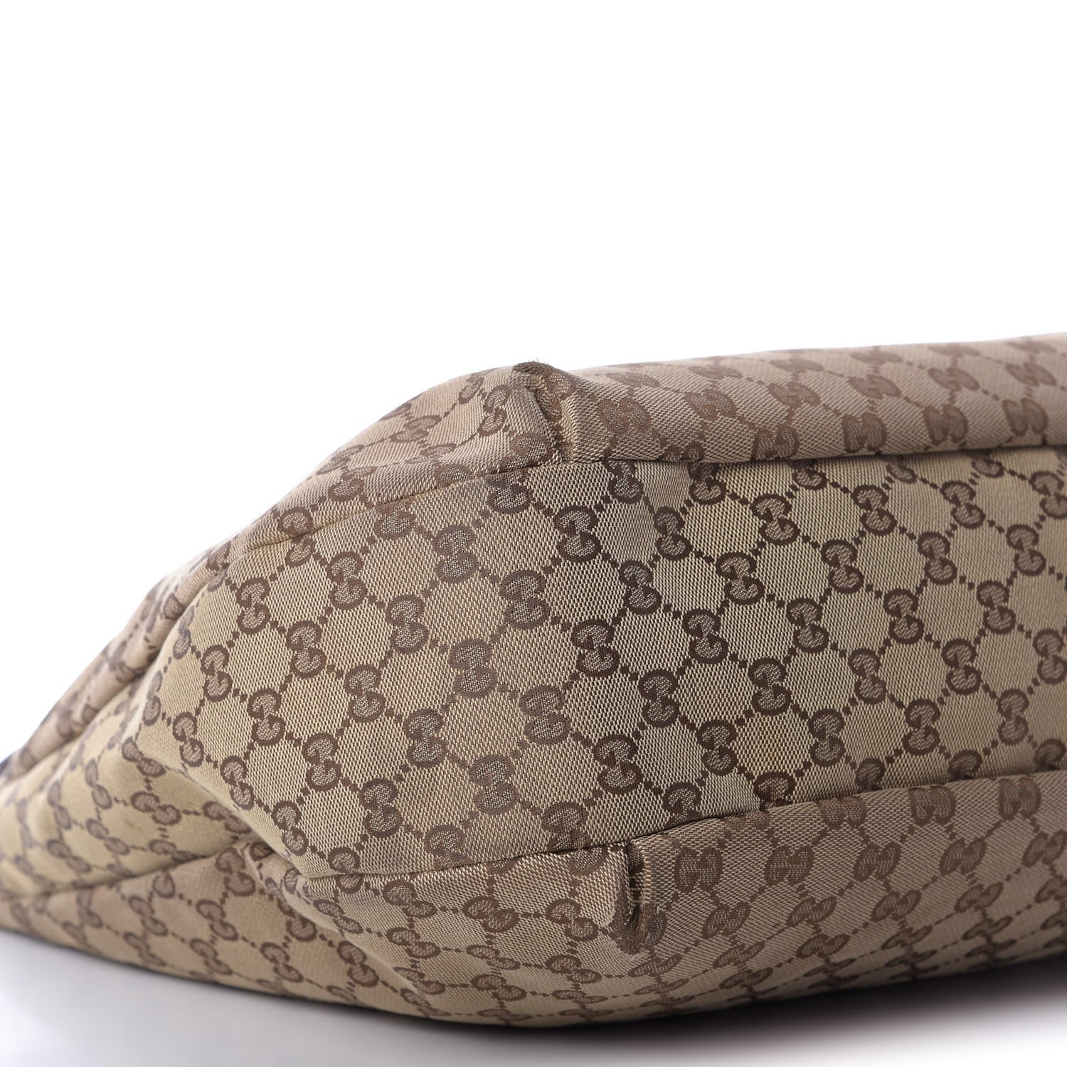 Gucci Monogram Large New Ladies Web Hobo Dark Brown 6 of 9
