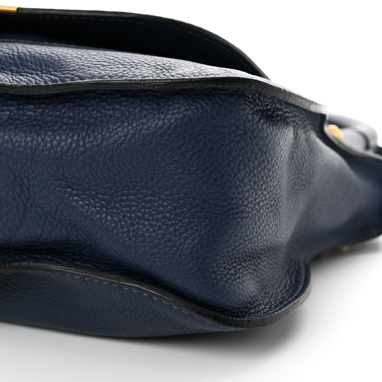 Calfskin Medium Marcie Satchel Scuba Blue